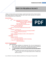 Introduction To Pharmacology