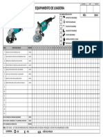 Checklist - Lixadeira Manual