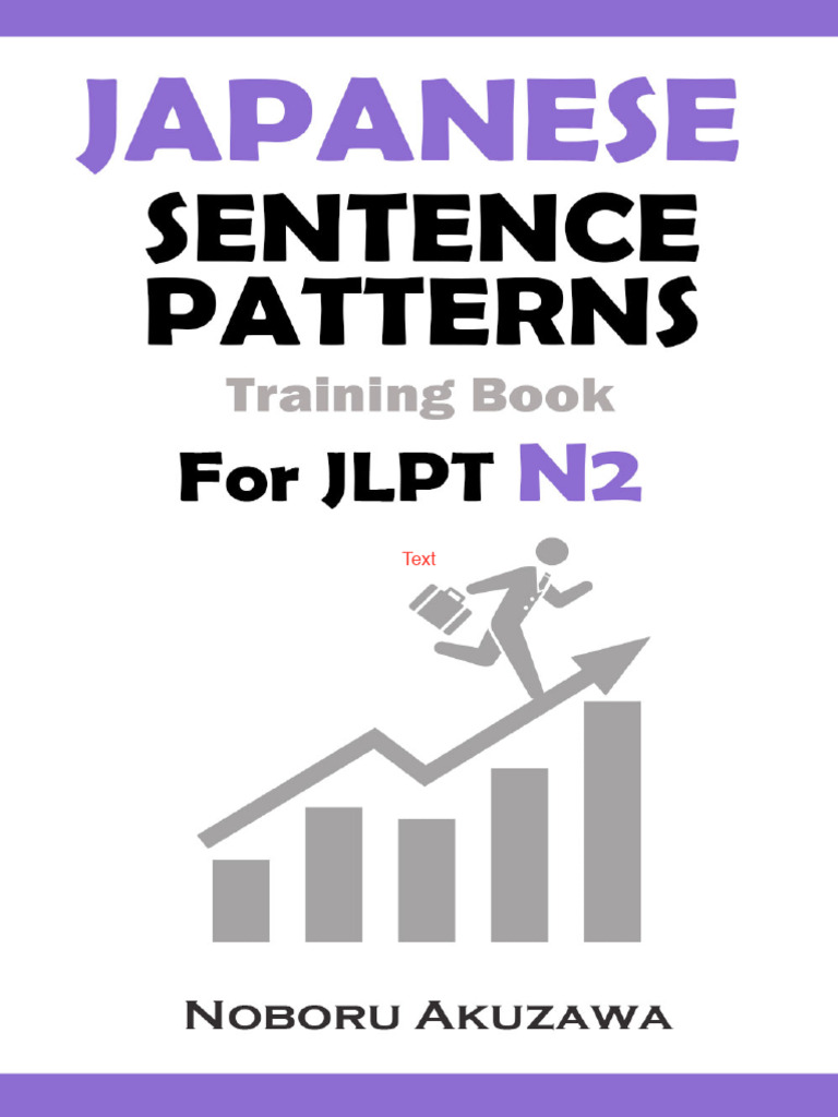 Japanese Sentence Patterns for JLPT N2 | PDF | Japanese Language