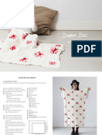 Winter Blanket KAL Knitting Pattern For Christmas in Debbie Bliss Rialto 2NDK 2