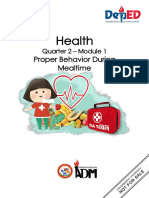 Health1 - Q2 - Module1 - Proper Behavior During Mealtime - Version3