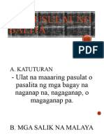 Pagsusulat NG Balita