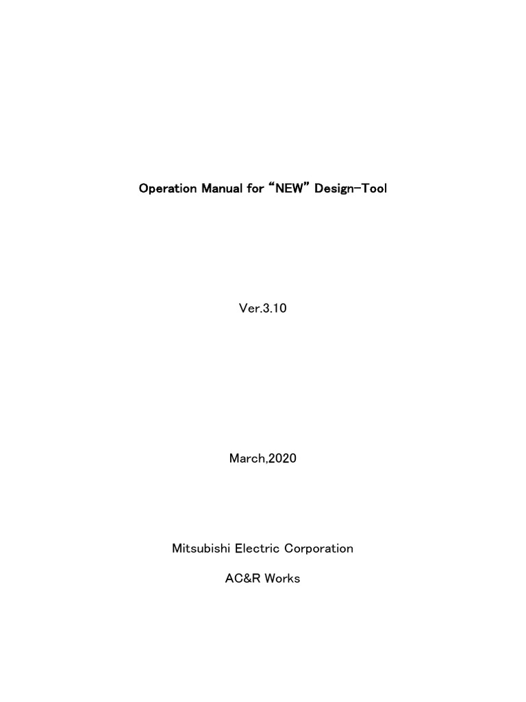 MITSUBISHI VRF SERVICE MANUAL PDF visual data 2