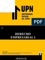 Derecho Empresarial I - Semana 09