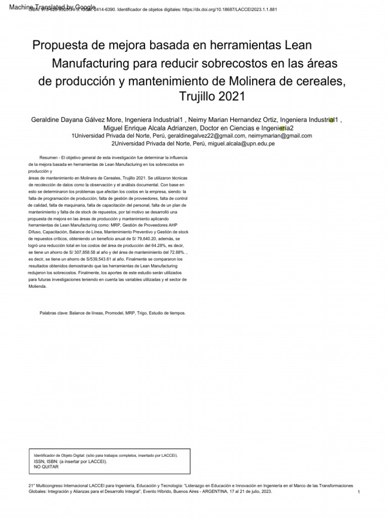Manufacturing Software Examples