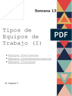 Tipos de Equipos de Trabajo