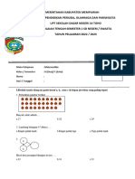 Ulangan Semester Genap Matematika 22 - Real