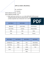 Jadwal Eskul Pramuka