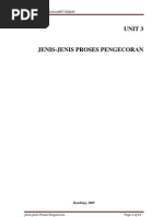 Download Unit-3 Jenis-Jenis Proses Pengecoran by Kevin Jua SN68630461 doc pdf