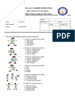 Soal & JWB Pas Semester I Kelas 1 Merdeka Belajar