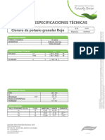 PDS Cloruro de Potasio Granular Rojo