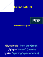 Glikolisis Siklus Kreb (Albiner)