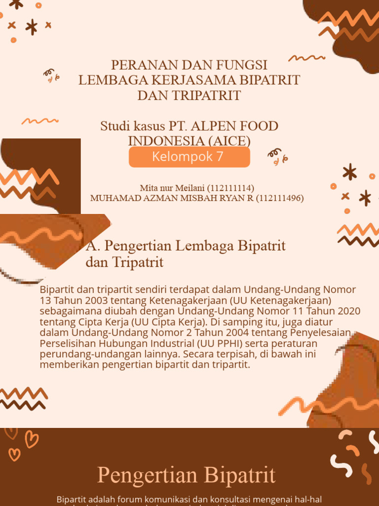 Peran Lembaga Bipartit dan Tripartit | PDF | Bisnis
