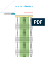 ROL DE EXÁMENES Finales 2023-22