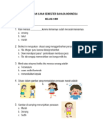 Persiapan Ujian Semester Bahasa Indonesia Kelas 2 MW