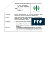 Sop Pelayanan Lab Diluar Jam Kerja