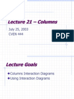 Column Interaction Diagram Lecture21