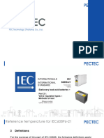 IEC 60896-21 - About Temperature - Battery Life