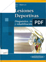 LESIONES DEPORTIVAS (Diagnostico, Trtatmiento y Rehabilitacion)