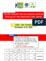 Teori Dasar Kecelakaan Kerja & Apd