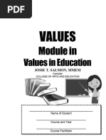 Values Module Final