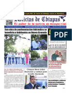 Periódico Noticias de Chiapas, Edición Virtual Miércoles 22 de Noviembre de 2023