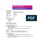 Modul Ajar 2 - Zat Dan Perubahannya - Nindya