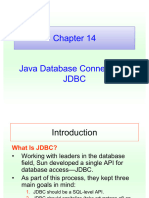 Lecture 14 Java Database Connectiviy JDBC