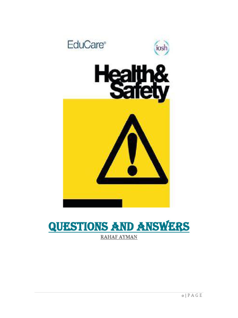 Questions and answers pdf