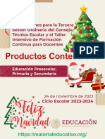 Productos Contestados 3 Era Sesión CTETaller ME