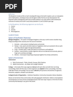 Chapter 2.1 The Biosphere and Its Environmental Issues