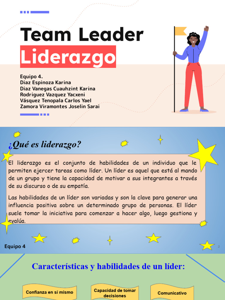 Características del Liderazgo Eficaz | PDF | Liderazgo | Toma de decisiones