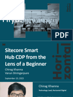 Sitecore Smart Hub CDP From The Lens of Beginner