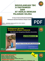 Penanggulangan TBC Di Fasyankes DAN Tempat Kerja Dengan Pajanan Silika