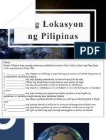 1 - Ang Lokasyon NG Pilipinas