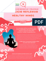 Ejercicio Reflexivo Healthy Minds Principios de Bienestar y Felicidad