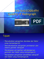 Kualitas Radiograph