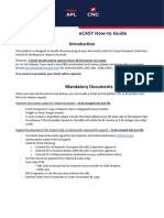 CMA How To Process DO