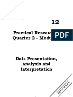 Module 6 Research 2 2nd Quarter Data Presentation Analysis and Interpretation