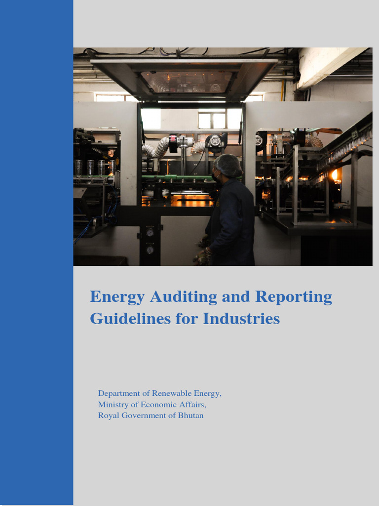 Energy Auditing and Reporting Guidelines PDF Audit Energy