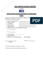 IaMTDendorsement of Port Application Form