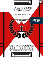 Kesimpulan Penggugat