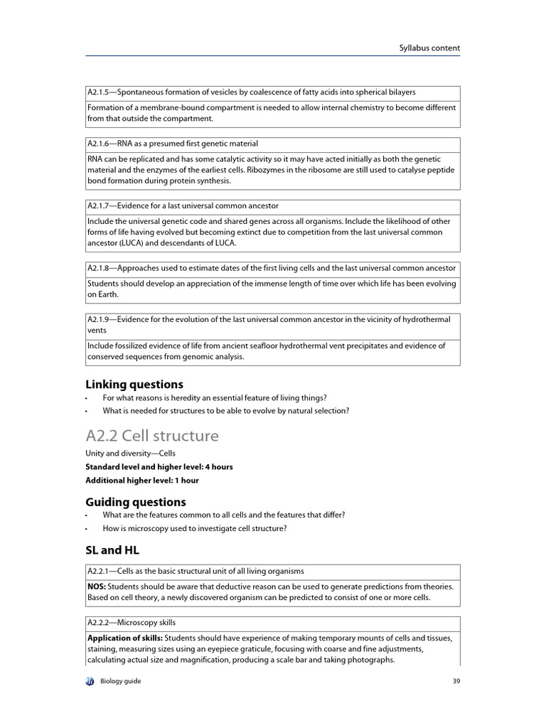Unit 2 Guide | PDF | Cell Membrane | Cell (Biology)