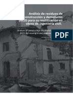 Analisis de RCD para Reuso en Obras Civiles