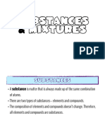 Substances and Mixtures