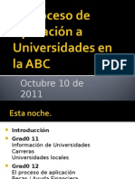 Uni App Session Spanish