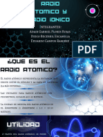 Radio Atomico y Radio Ionico