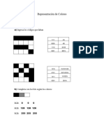 Representación de Colores INFORMATICA