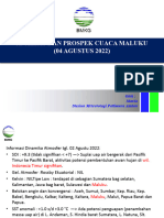 Analisis Dan Prospek Cuaca Maluku 04082022