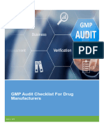 GMP Audit Checklist 1